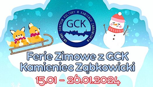 Plan na ferie zimowe 2024 – w Kamieńcu Ząbkowickim