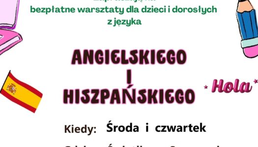 Bezpłatne warsztaty językowe!