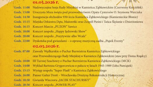 DNI KAMIEŃCA ZĄBKOWICKIEGO!